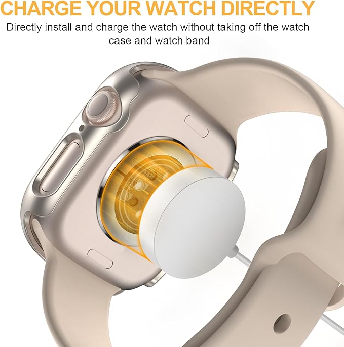 5 Pack for Apple Watch Series 11 Series 10 46mm Screen Protector Case, PC Hard Cover with Tempered Glass Film Ultra-Thin Slim Fit Scratch Resistant Protective Bumper for iWatch S11 S10 46mm - Image 5