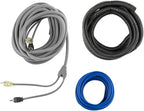 DS18 AMPKIT4/SLV - 4GA CCA Complete Package Installation Cable Kit for Car Audio Amplifiers Silver - Image 7