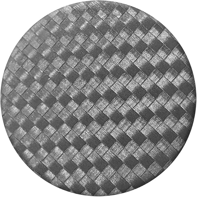 PopSockets Adhesive Phone Grip, Holder, Phone Stand, Black - Carbonite Weave - Image 2