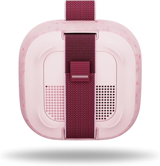 Bose SoundLink Micro Portable Bluetooth Speaker (2nd Gen), Wireless Outdoor Speaker, Up to 12 Hours Battery Life, Waterproof and Dustproof, Petal Pink - Limited Edition Color - Image 5