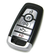 OEM Electronic 5-Button Smart Key Fob Remote Compatible with 2017-2023 Ford F-Series Truck (FCC ID: M3N-A2C93142600, P/N: 164-R8166, HC3T-15K601-BB) - Image 2