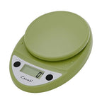 Escali Primo Digital Food Scale Multi-Functional Kitchen Scale and Baking Scale for Precise Weight Measuring and Portion Control, 8.5 x 6 x 1.5 inches, Tarragon Green by Escali
