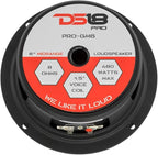 DS18 2X PRO-GM6 Loudspeaker - 6.5", Midrange, Black Steel Basket, 480W Max, 140W RMS, 8 Ohms - Premium Quality Audio Door Speakers for Car or Truck Stereo Sound System (2 Speakers) - Image 5