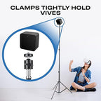 Skywin VR Tripod Stand, Base Station Mount (2 Stands), Compatible with Steam VR Base Station 2.0, Oculus Rift Constellation (Black) - Image 7