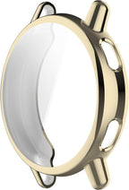 2 Pack Case Compatible with Garmin Vivoactive 5 Protective Case Cover,Soft TPU Bumper Full Cover Ultra-Thin Protection Case for Garmin Vivoactive 5 Smartwatch Accessories (Gold&Silver) - Image 4