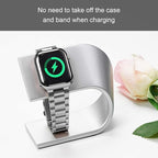 iiteeology Compatible with Apple Watch Band 45mm Series 9 8 7, Upgraded Stainless Steel Band with iWatch Screen Protector Case for Men Women Silver/Silver - Image 5