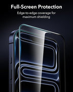 ESR 3 Pack 9H+ Glass for iPhone 17 Pro Max Screen Protector,[Military-Grade Shatterproof], with AR Anti-Reflective Technology, Armorite Ultra-Tough Tempered Glass with Ultra Fit Tray - Image 7