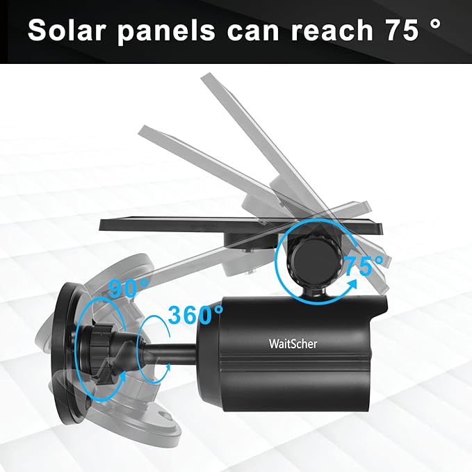 Solar Motion Lights Outdoor IP67 Waterproof Security Flood Lights 1800LM 3600mAh for Garage, Driveway, Path, Patio, Front Door, Landscape 4 Pack - Image 6