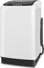 Nictemaw Portable Washing Machine 20Lbs Portable Washer Machine with 10 Programs 8 Water Levels, 2.8 Cu.ft Washer and Dryer Combo with Drain Pump, Compact Laundry Machine for Apartments- Glass Cover by Nictemaw