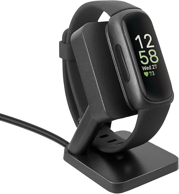 RUKUHOT Magnetic Charger Dock Compatible with Fitbit Inspire 3 Health & Fitness Tracker,Nightstand Charging Station with 3.3ft USB Charger Cord Fit for Fitbit Inspire 3 - Image 6