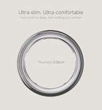 SURITCH 3 Pack Ring Cover for Oura Ring 4 & Oura Ring Gen 3 Horizon/Heritage, Ultra-Thin Anti-Yellow Transparent Ring Protector TPU Case for Oura Size 8/9, Support Charging with Cover on - G/R/S - Image 3