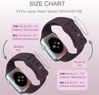 Sport Bands Compatible with Apple Watch 42mm 44mm 45mm 46mm 41mm 38mm 40mm 49mm for Women Men, Soft Silicone Strap for iWatch Wristband Series Ultra SE 11 10 9 8 7 6 5 4 3 2 1 - Image 7