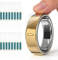 Ultra-Thin Clear Cover for Oura Ring Gen 4/4 Ceramic/Gen 3, Invisible Anti-Scratch Protective Film, Slim Smart Ring Protector Skin Accessories for Men Women (16Pack, Size 9/10/11) by sylacor