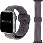 Solace Bands Imperium Adapt Wide Adjustable Nylon Braided Watch Band - Compatible with All Apple Watches - Solace Apple Watch Bands for Women & Men - Smart Watches Band Series 11-1, Ultra, SE by SolaceBand