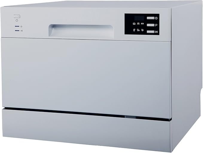 SPT SD-2225DSA Energy Star Countertop Dishwasher with Delay Start & LED – Silver by SPTInnovationValueandQuality