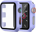 Hard Case for Apple Watch Series Series 3/2/1 42mm [Full Protection], Built-in Screen Protector [Touch Sensitive] Slim Bumper Cover for iWatch S3/S2/S1 Accessories 42mm, Lilac by idudu