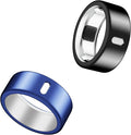 Cover Compatible for Oura Ring Gen 4/Gen 3 Horizon/Gen 3 Heritage,(NOT Compatible with Oura Ring 4-Ceramic), Charging Directly,Rugged TPU Finger Protector for Workout Women Men-Black+Blue -Size 11 by Snyeest