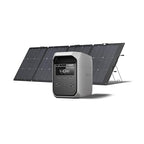 EF ECOFLOW Solar Generator DELTA 3 Classic with 220W Solar Panel, 1024Wh LiFePO4 Battery Portable Power Station, 1800W AC/100W USB-C Output (3600W Surge), 1 Hr Fast Charge for Home, Camping, RV by EFECOFLOW