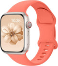 Sport Silicone Band Compatible with Apple Watch Bands 40mm 38mm 41mm 44mm 45mm 42mm 49mm Women Men,Soft Wristband Waterproof Replacement Sport Strap for iWatch Bands Series 9 8 7 6 5 4 3 2 1 SE Ultra by SuperNaNa