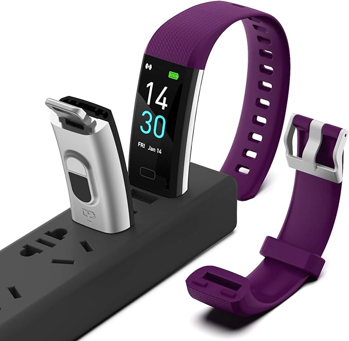Fitness Tracker with Step/Distance/Calories Counter, Activity Tracker with Heart Rate Monitor, Slim Style Watch IP68 Waterproof, Sleep Monitor Tracker, Pedometer Watch for Women Men - Image 7