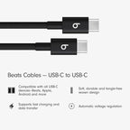 Beats Powerbeats Pro 2 - Wireless Bluetooth Earbuds with USB-C Charging Cables (1.5 m) - Jet Black - Image 4