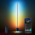 Govee Floor Lamp 2, RGBIC, Warm Cool White LED, Compatible with SmartThings, Matter, Alexa, 1725lm, Music Sync, Scene Modes, Smart Floor Lamp for Living Room, Bedroom, Blue(1 Pack) by Govee