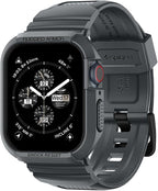 Spigen for Apple Watch Band with Case, Rugged Armor Pro Compatible with Ultra 3/2/1 49mm, Series 11/10 46/42mm, 9/8/7 45/41mm, SE3/SE2/SE/6/5/4 44/40mm Cover Strap by Spigen