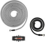 DS18 AMPKIT4/SLV - 4GA CCA Complete Package Installation Cable Kit for Car Audio Amplifiers Silver - Image 9