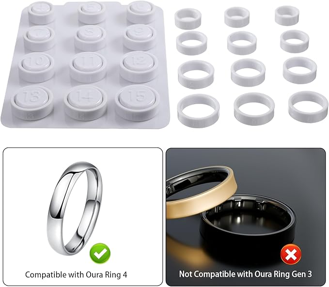 Ring 4 Sizing Kit, Professional Finger Measuring Tool, Smart Ring Sizing Kit, Jewelry Sizer Mandrel for Accurate Fit, Size 4/5/6/7/8/9/10/11/12/13/14/15 - Image 6