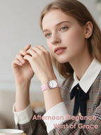 V.R.HOPE Apple Watch Band for Series 11/10/9/8/7 38mm 40mm 41mm 42mm Fashion Lightweight Resin Dressy Strap for Women Bracelet Compatible with iWatch Series 6/5/4/3/2/1/SE (Pinkish Brown) - Image 4