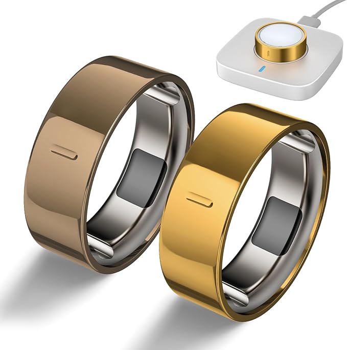 High-Gloss Plated Covers Compatible with Oura Ring Gen 4/Oura Gen 3 Cover, Anti-Scratch Ultra-Thin TPU Ring Protector Case Accessories for Women Men - Not for Oura 4 Ceramic by BandRain