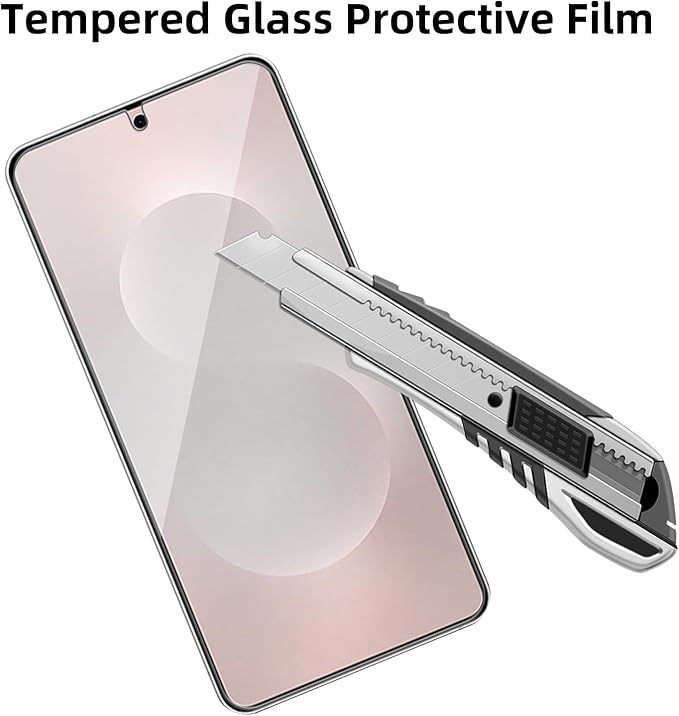 4 Pack Glass Screen Protector Compatible for Samsung Galaxy S25 Edge/SM-S937U [9H Hardness]-HD Screen Tempered Glass, Scratch Resistant,Easy Install [Case Friendly] - Image 3