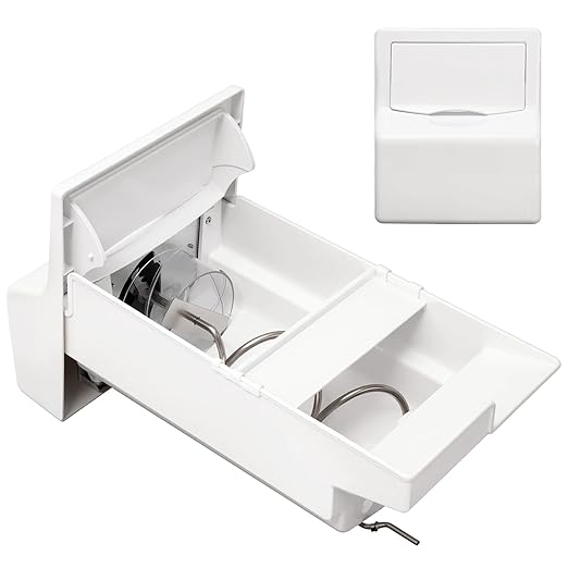 Upgraded 241860803 Refrigerator Ice Bucket Replacement for Frigidaire Refrigerator Ice Maker Replacement with Ice Bin Container Auger Assembly AP4300918 LFSS2612TF0 FFSS2615TS0 FFHS2611PFEA by Unknown