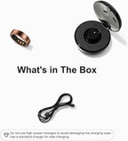 Smart Ring, Titanium Health & Fitness Tracker with Sleep, Heart Rate & SPO₂ Monitoring, Ultra-Light, 4–6 Day Battery, No Subscription, for Women & Men (Rose Gold 7) - Image 9