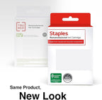 STAPLES Remanufactured 63 Ink Cartridge Black Standard Yield Replacement for HP 63 - Image 2