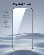 ESR 3 Pack for iPhone 16/iPhone 15 Screen Protector, Military Grade Shatterproof, 9H Hardness, Full Coverage Tempered Glass with UltraFit Tray - Image 8