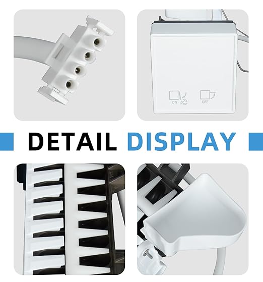 5303918493 Refrigerator Ice Maker Compatible with Frigidaire Electrolux Kenmore Crosley Replaces 241798219 1794546 AP4587866 PS3409466 EAP3409466 - Image 4