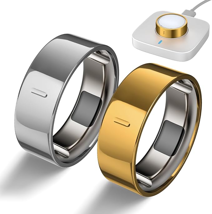 High-Gloss Plated Covers Compatible with Oura Ring Gen 4/Oura Gen 3 Cover, Anti-Scratch Ultra-Thin TPU Ring Protector Case Accessories for Women Men - Not for Oura 4 Ceramic by BandRain