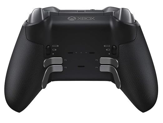 UN-MODDED Custom Controller Compatible with Xbox ONE Elite Series 2 (with 3.5 Jack) for All Major Shooter Games… (Multiple Designs Available) (Chrome GGR) - Image 5