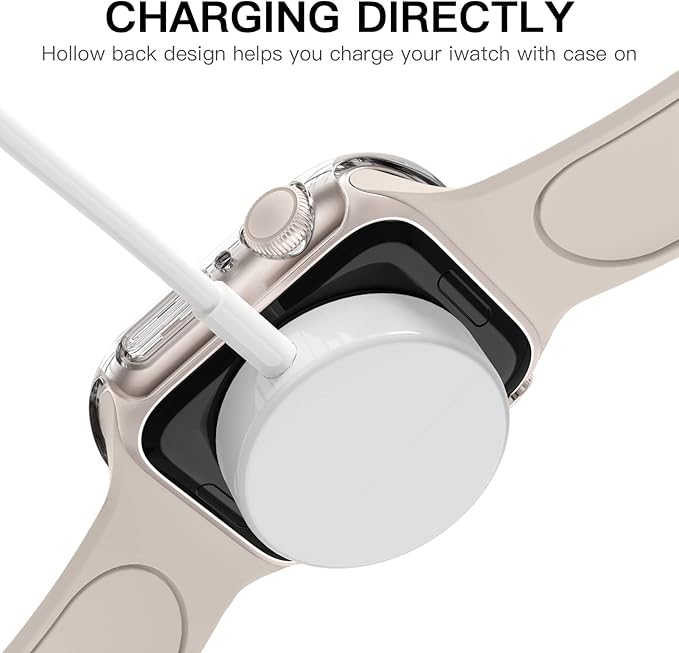 Recoppa Case Compatible for Apple Watch Series 10/11 – 46mm ONLY, Shockproof Ultra-Thin Hard PC Bumper Case All-Around Edge Protective Cover Frame [NO Screen Protector] for iWatch Accessories, Clear - Image 5