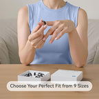 RingConn Gen 2 Sizing Kit - Size First Before You Buy - Choose from 9 Sizes - Sizes 6 to 14 - Find The Perfect Ring Size Smart Ring Size - Image 3