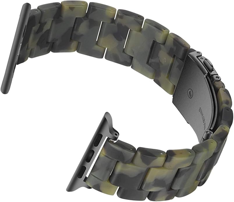 Light House Apple Watch Bands-Fashion Lightweight Resin iWatch Bands for Women Men 38mm/40mm/41mm/42mm(Series 11 10), 49mm/46mm/45mm/44mm/42mm(S 3 2 1), Compatible with Apple Watch Series 11 SE 10 9 8 7 6 5 4 3 Ultra - Image 4