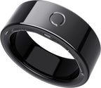 opove O Ring Smart Ring, Fitness Trackers Rings with Sleep/Stress/Heart Rate/Women's Health Monitoring, Comfortable Wearing, Up to 7 Days Using, Fitness Ring for Android & iOS, Black-Size11 by opove
