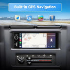 Single Din Car Stereo, 6.36 Inch CarPlay & Android Auto HD IPS Touchscreen Radio with Bluetooth with Backup Camera, Support USB Type-C Charging/USB/Microphone/FM/EQ - Image 4