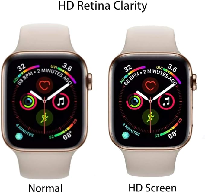 2 Pack - Liquid Tempered Glass Screen Protector Compatible for Apple Watch Full Coverage Protective Foil 9H 2.5D(40mm) - Image 5