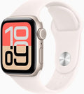 Apple Watch SE 3 [GPS + Cellular, 40mm] Starlight Aluminum Case with Light Blush Sport Band, S/M (Renewed) by Amazon+Renewed