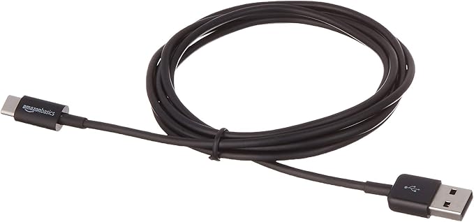 Amazon Basics USB-C to USB-A 2.0 Fast Charger Cable, 480Mbps Speed, USB-IF Certified, for Apple iPhone 16/15, iPad, Samsung Galaxy, Tablets, Laptops, 6 ft, Black - Image 4