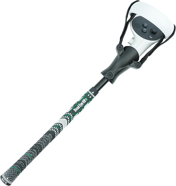 DeadEyeVR - DriVR Golf Club for Quest - Realistic VR Golf Simulator Handle - Weighted VR Golf Club Grip for Enhanced Play (Standard - Q2) - Image 8