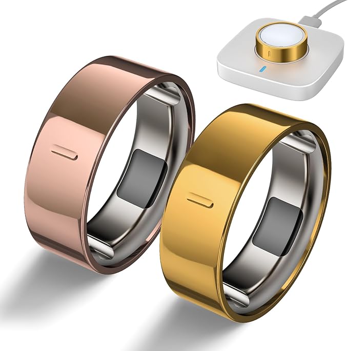 High-Gloss Plated Covers Compatible with Oura Ring Gen 4/Oura Gen 3 Cover, Anti-Scratch Ultra-Thin TPU Ring Protector Case Accessories for Women Men - Not for Oura 4 Ceramic by BandRain