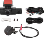 Dash Cam with Front Rear Inside View 3-Channel - 2K 1080P 140° Wide Angle Driving Recorder Night Vision, Loop Recording, Parking Monitoring - Image 7